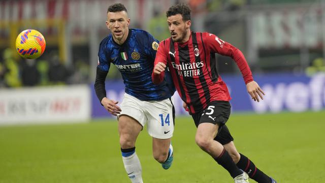 Foto: Skor Kaca Mata Hiasi Laga AC Milan Vs Inter Milan di Semifinal Coppa Italia