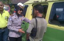Rawan kriminal, angkot berkaca gelap dirazia polisi