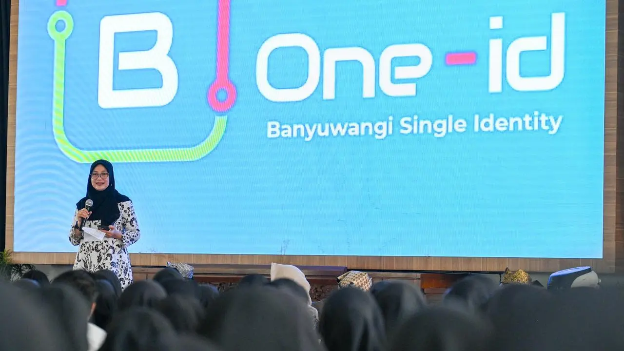 Banyuwangi Luncurkan B One-id  di Pendopo Shaba Swagata Blambangan Banyuwangi (Istimewa)