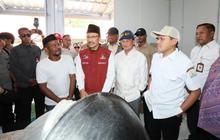 Bersama Mensos dan Wagub Aceh, Kasatgas Tito Tinjau Huntara Kabupaten Pidie Jaya