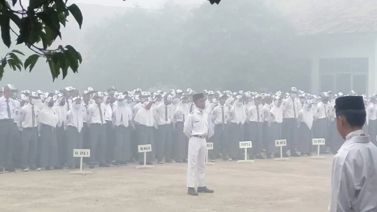 Sekolah di Palembang Kembali Diliburkan Karena Kabut Asap, BMKG : Kiriman Dari Jambi