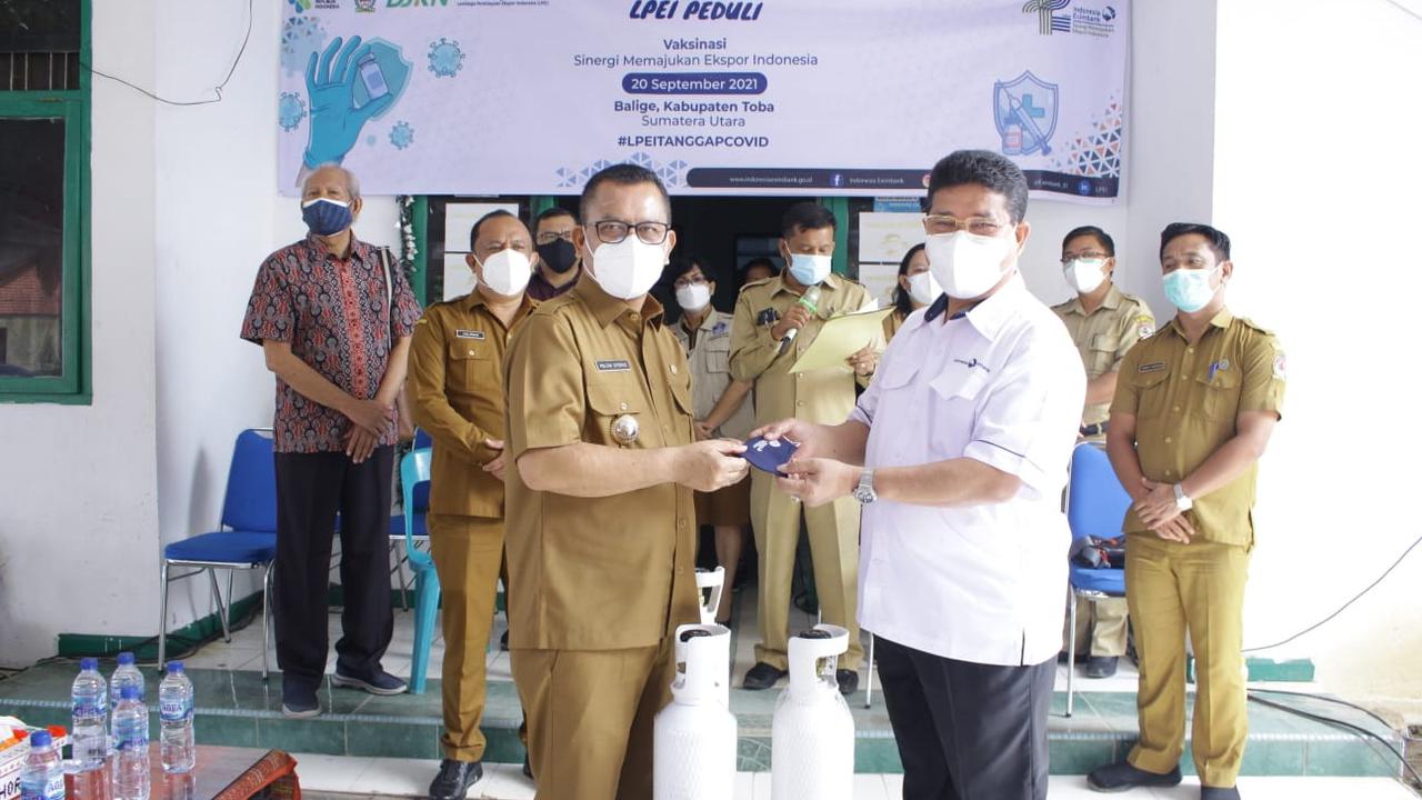 LPEI turut aktif berpartisipasi untuk mendukung pencapaian kekebalan kelompok atau herd immunit di Kabupaten Toba