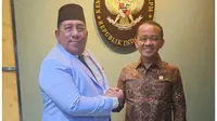 Ketua Umum Dunia Melayu Dunia Islam (DMDI) Indonesia, Datuk H Said Aldi Al Idrus menyampaikan dukungannya kepada Menteri Energi dan Sumber Daya Mineral (ESDM) Bahlil Lahadalia menjadi Ketua Umum Partai Golkar. (Istimewa)