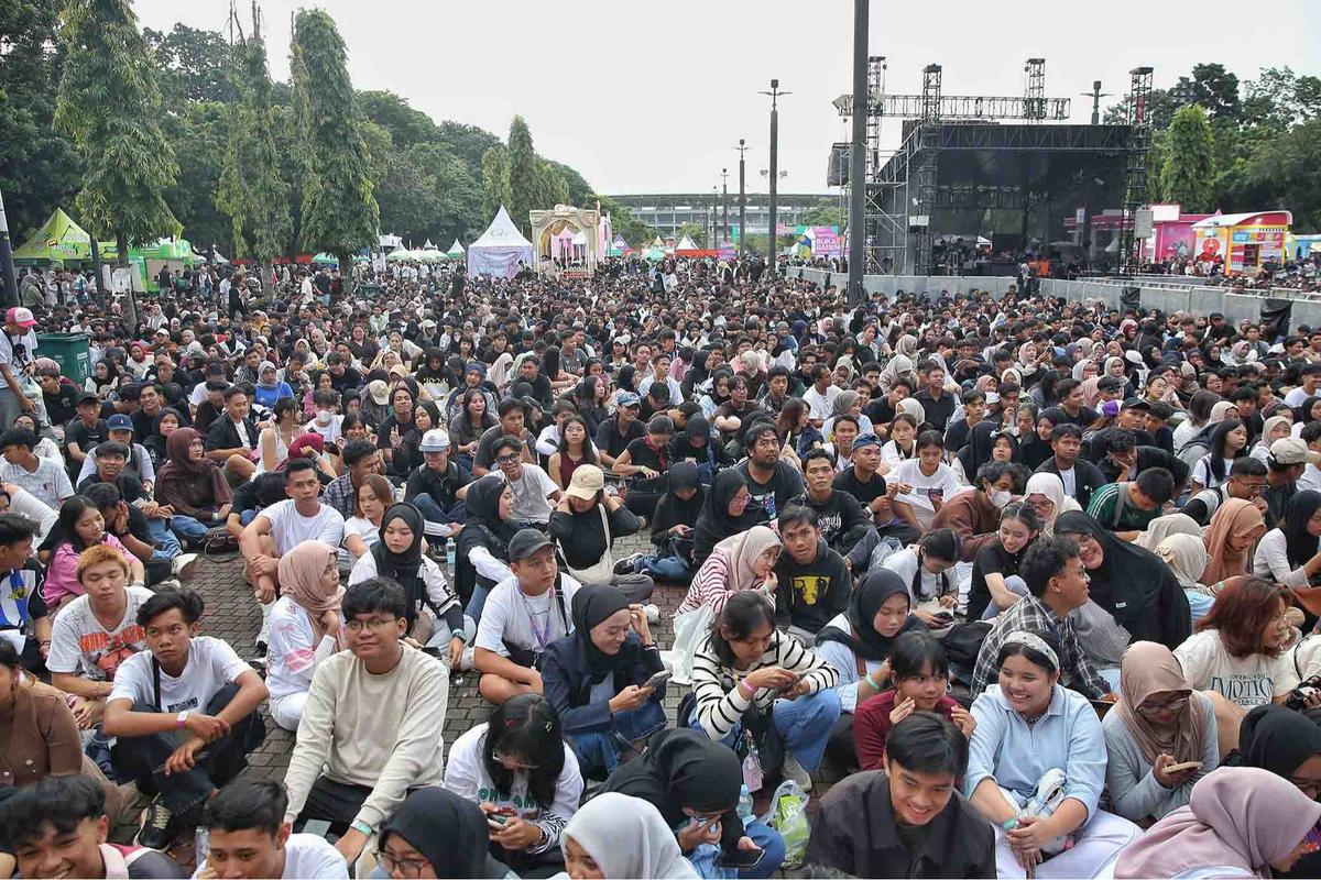 FOTO: Keseruan Jelang Buka Puasa KapanLagi Buka Bareng BRI Festival 2025
