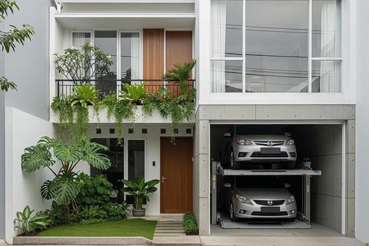 Inspirasi 7 Model Rumah Mungil Tapi Punya Garasi Muat Mobil, Solusi Lahan Terbatas