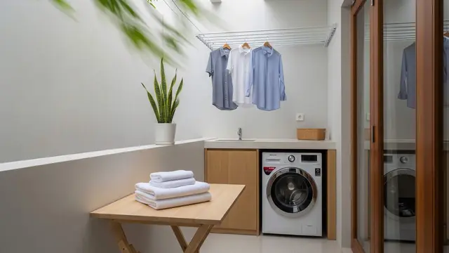 Model Tempat Cuci Baju di Sudut Rumah yang Tidak Makan Tempat
