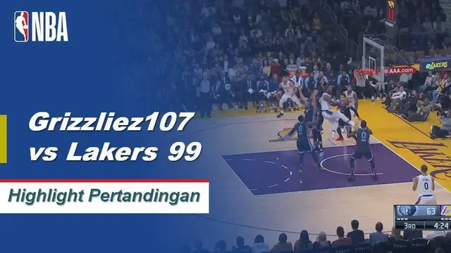 Jaren Jackson memimpin skor dengan 27 poin ditambah 9 rebound membawa Memphis mengalahkan Los Angeles