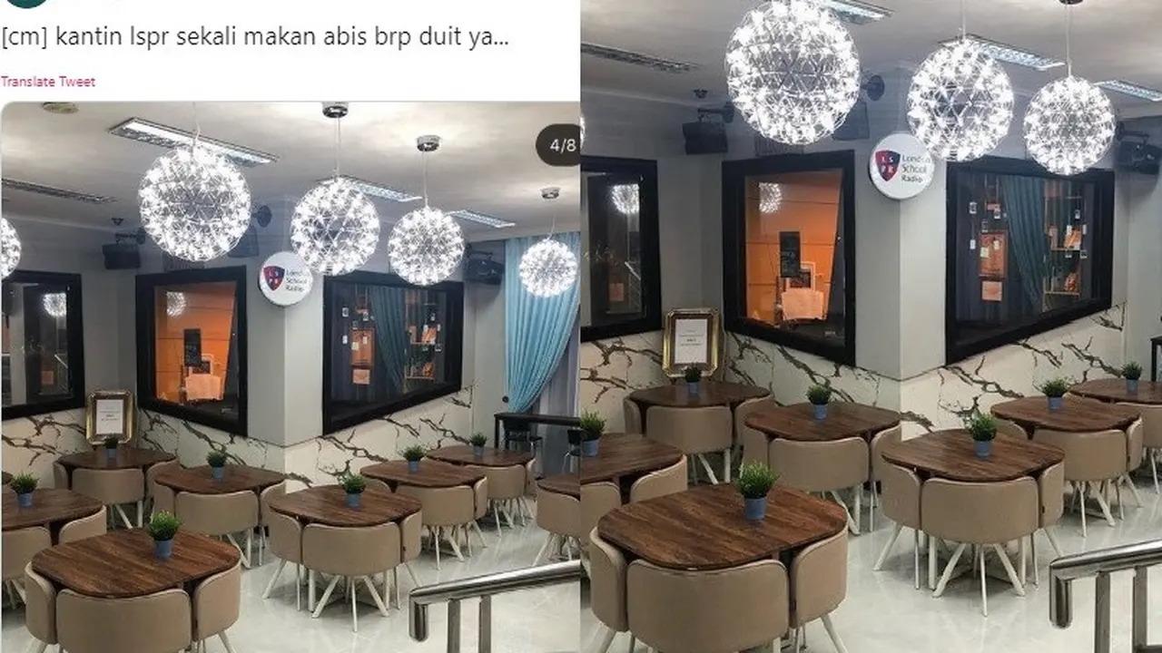 foto kantin kampus viral