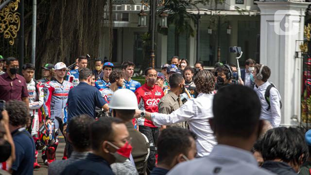Presiden Jokowi Lepas Parade Pembalap MotoGP