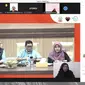 Webinar 'Teknologi untuk Mendukung Proses Belajar Mengajar, Sulsel Makin Cakap Digital' (Liputan6.com)