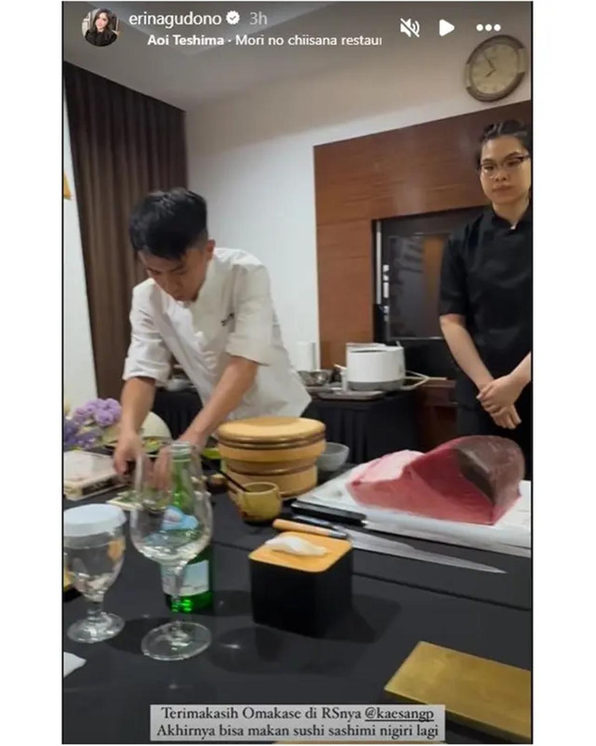 7 Potret Kamar Erina Gudono di RS, Datangkan Chef untuk NikmatiOmakase