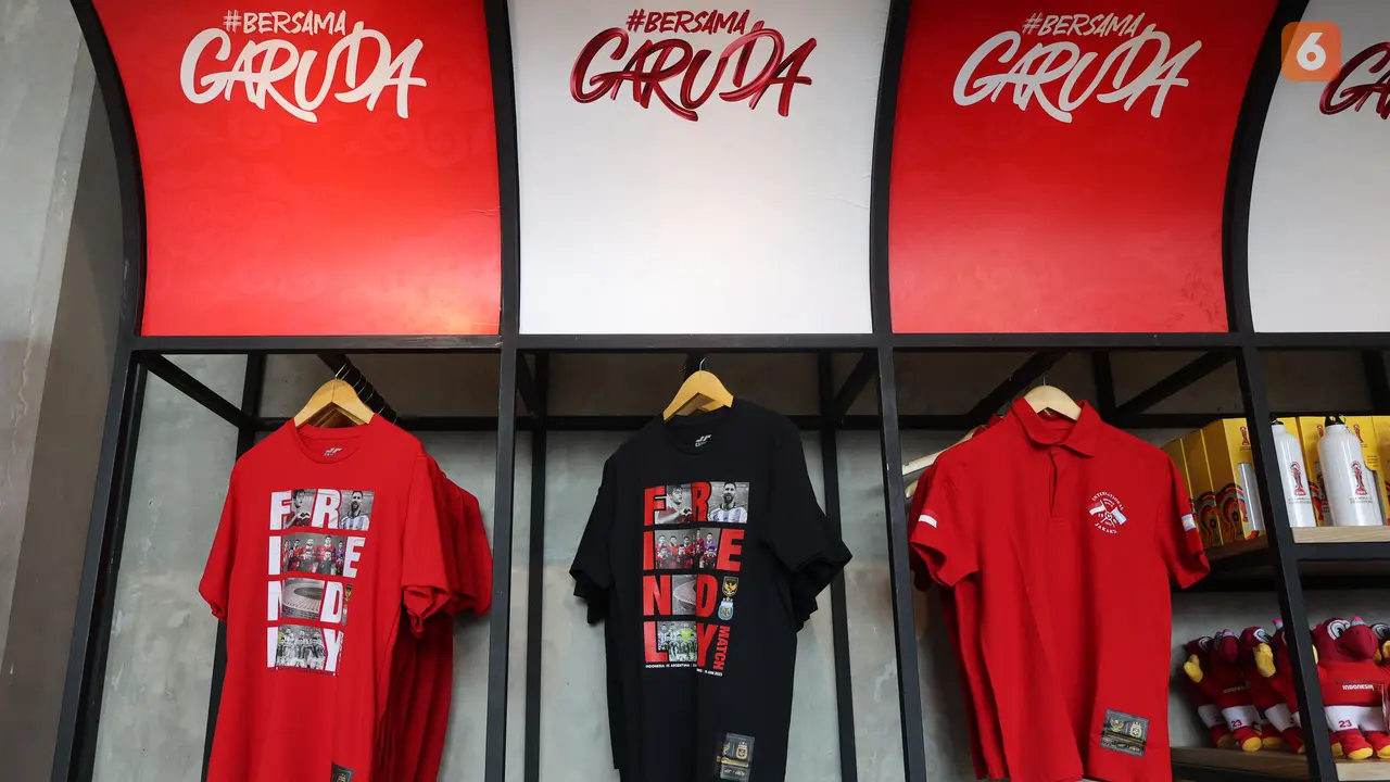 Foto: Outfit Keren dari Garuda Store Bagi yang Mau Nonton Timnas Argentina