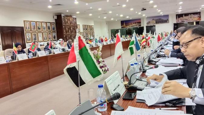 Pertemuan Senior Officials Meeting ke-47 OKI di Jeddah, Arab Saudi (foto: Kementrian Luar Negeri Indonesia/Liputan6.com)