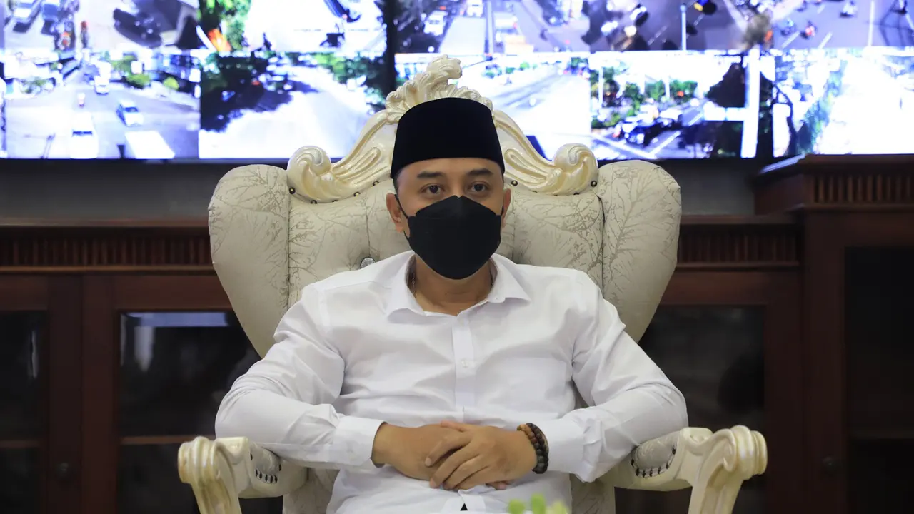 Wali Kota Surabaya Eri Cahyadi. (Dian Kurniawan/Liputan6.com)
