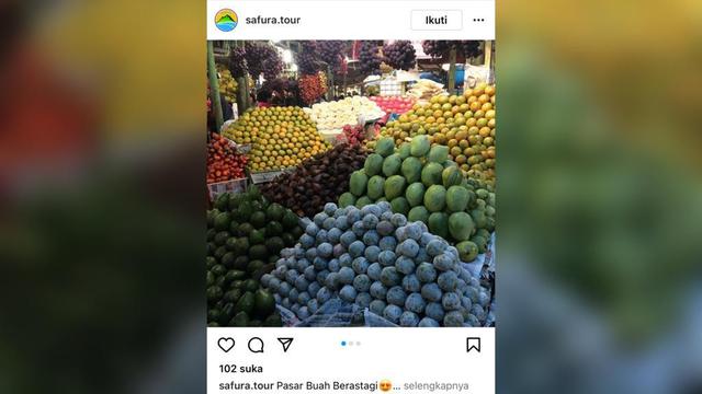 Pasar Buah Berastagi