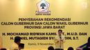 Ketum Golkar Setya Novanto memberi keterangan saat konferensi pers pengumuman calon Gubernur dan Wakil Gubernur Jawa Barat di DPP Golkar, Kamis (9/11). Golkar resmi mengusung Ridwan Kamil dan Daniel Muttaqien di Pilgub Jabar. (Liputan6.com/Johan Tallo)