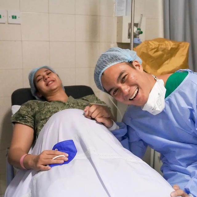 Baim Wong dan Keluarga