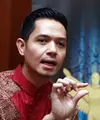 Aktor Dude Harlino kembali menjadi nominasi dalam kategori Aktor Terfavorit Panasonic Gobel Awards (PGA) 2016. Kali ini, ia bersaing dengan aktor-aktor muda. (Deki Prayoga/Bintang.com)