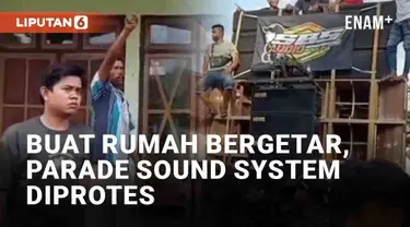 Parade sound system di Bondowoso, Jawa Timur diwarnai protes warga. Suara menggelegar dari sound system membuat rumah warga bergetar. Seorang pria yang baru keluar rumah protes, namun tak segera ditanggapi.