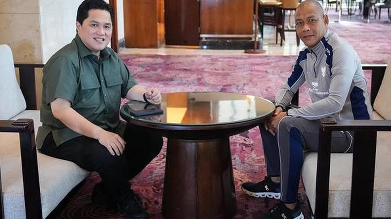 Nova Arianto Promosi ke Timnas Indonesia U-20, Erick Thohir: Pelatih Terbaik Saat Ini