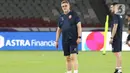 Sebelumnya, selama di Jakarta, tim asuhan pelatih Dragan Talajic sudah melakukan dua sesi latihan di Lapangan A Kompleks Gelora Bung Karno, Senayan. (Liputan6.com/Angga Yuniar)