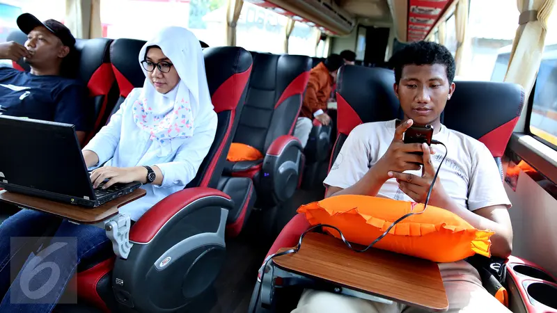 Mengintip Bus dengan Fasilitas Yang Mewah