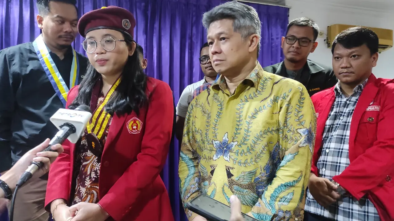 Kelompok mahasiswa dari Cipayung Plus kembali melaksanakan silaturahmi kebangsaan. Kali ini, giliran Konferensi Waligereja Indonesia (KWI) yang berkesempatan untuk disambangi, Kamis (29/2/2024) (Istimewa)