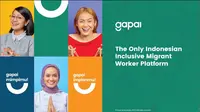 Gapai.id, platform pekerja migran inklusif di Indonesia. (Liputan6.com/Mustika Rani Hendriyanti)