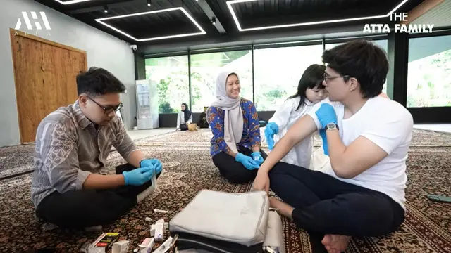 Aurel Hermansyah dan Atta Halilintar