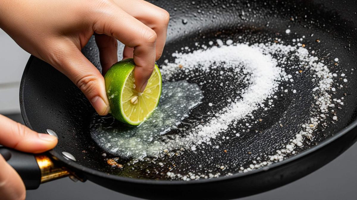 7 Cara Membersihkan Wajan Gosong Pakai Garam dan Jeruk Nipis, Ampuh Tanpa Digosok Keras