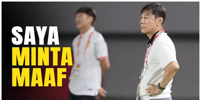 VIDEO: Imbang Kontra Laos, Shin Tae-yong Minta Maaf Kepada Fans Timnas Indonesia