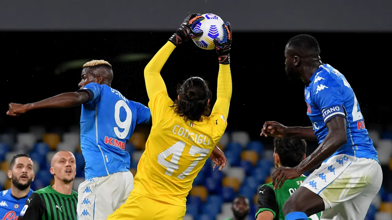 Foto Liga Italia: Sassuolo Pecundangi Napoli di San Paolo