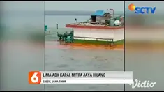 Akibat gelombang tinggi dan angin kencang, tabrakan antara KM Tanto Bersinar dan TB Mitra Jaya 19 yang menarik tongkang Makmur Abadi 5 tak dapat terelakan. Kecelakaan terjadi pada Sabtu dini hari (23/1).