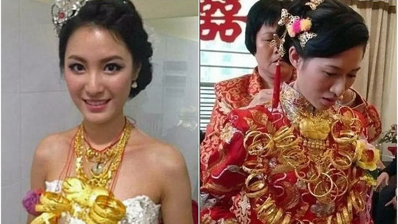 Pengantin Kenakan Perhiasan Senilai Rp 3 Miliar, Pamer Kekayaan?