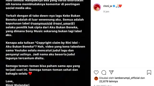 Unggahan Rini Wulandari