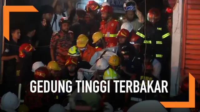 VIDEO: Gedung Tinggi Bangladesh Terbakar, 19 Tewas