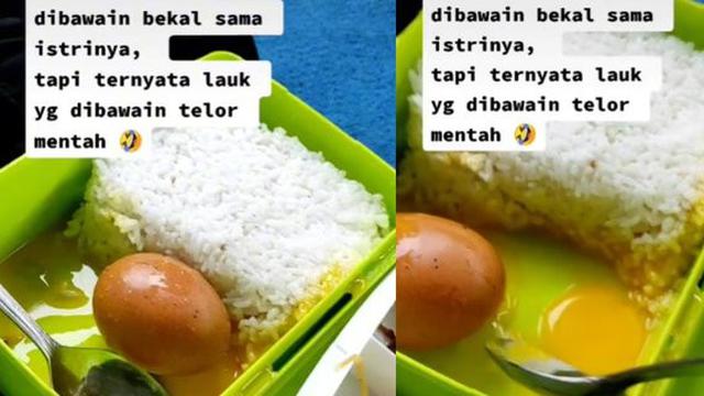 6 Potret Isi Bekal Nyeleneh Ini Bikin Senyum Tipis, Selera Makan Jadi Hilang