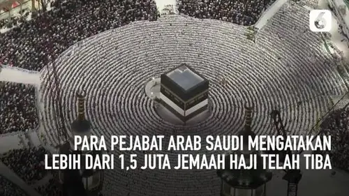 VIDEO: Para Peziarah Muslim Berduyun-duyun ke Kota Suci Mekkah Sebelum Dimulainya Ibadah Haji