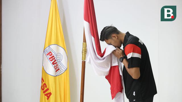 Foto: PBVSI Lepas Timnas Voli Putra U-21 sebelum Berjuang dalam Kejuaraan Dunia U-21 di China