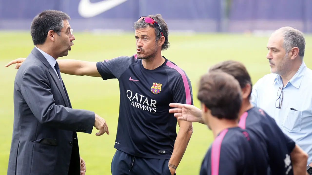 Presiden Barca Kunjungi Training Camp Blaugrana