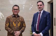 FOTO: Mendag Budi Santoso bertemu Mendag Prancis Laurent Saint-Martin di Jakarta