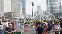 Pemprov DKI Keluhkan Menjamurnya PKL Saat Car Free Day