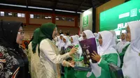 Pembina PP Fatayat NU, Rustini Muhaimin Iskandar, dalam Pelantikan PC Fatayat NU Kabupaten Banyumas, Minggu (12/11) (Istimewa)