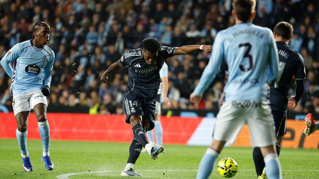 celta vigo vs real madrid liga spanyol