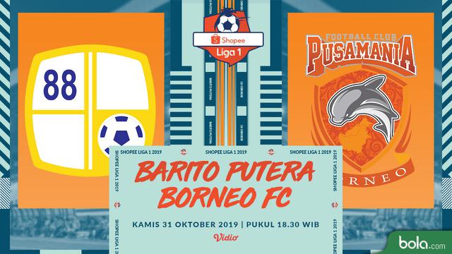 Barito Putera Vs Borneo FC