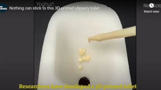 Miliki Tekstur yang Licin, Ilmuwan Tiongkok Ini Kembangkan Mangkuk Toilet