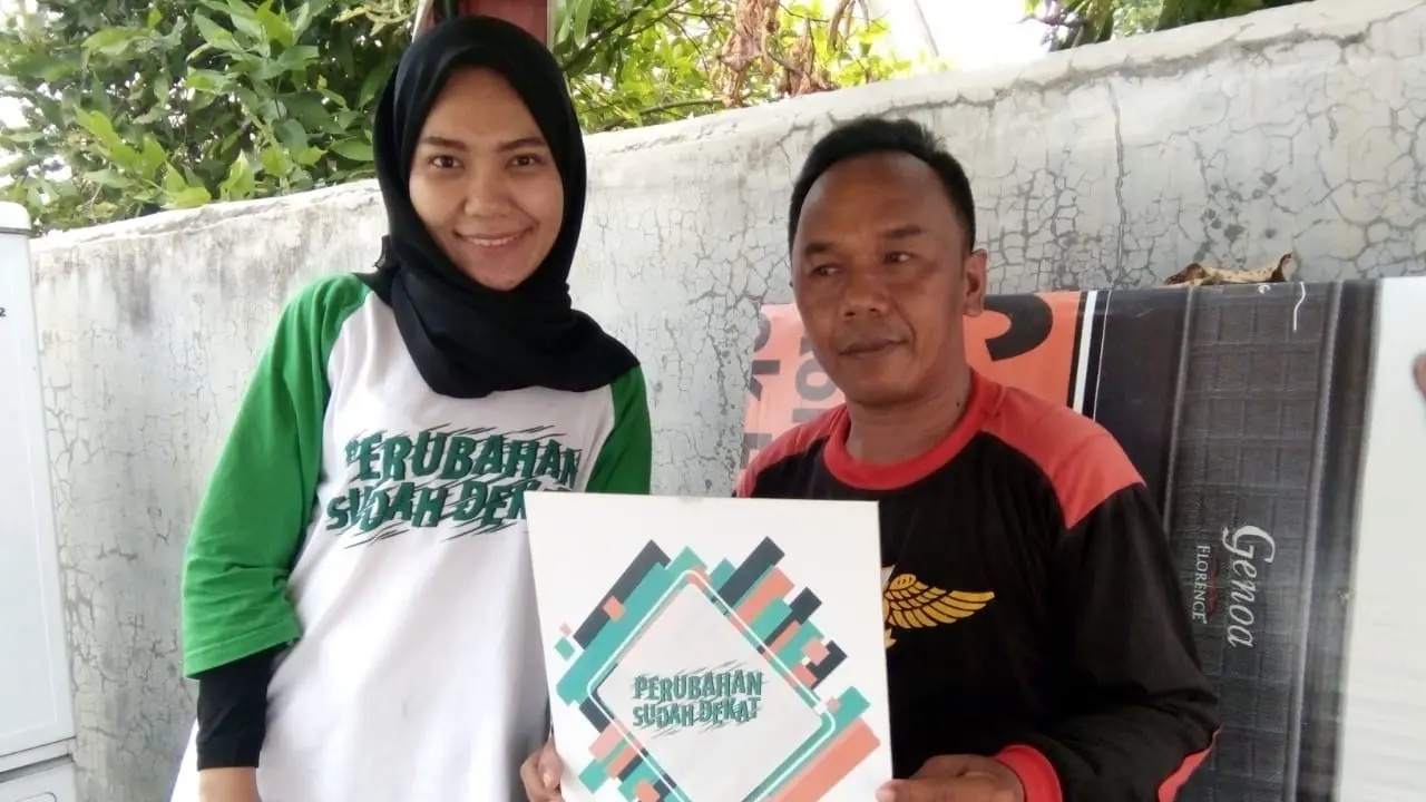 Relawan Djarot- Sihar menyambangi sejumlah warga untuk menyerap aspirasi.  (Istimewa)