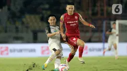 Persis Solo berhasil mengalahkan Persija Jakarta dengan skor 1-0. (Liputan6.com/Herman Zakharia)