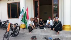 Cerita Arif Gowes Sepeda dari Sumsel ke Jombang 14 Hari Demi Muktamar NU
