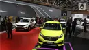 Selanjutnya ada lima merek dari kendaraan komersial seperti Hino, Isuzu, Mitsubishi Fuso, Toyota Komersial, UD Trucks. (Liputan6.com/Angga Yuniar)